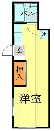 コーポかじかわの物件間取画像